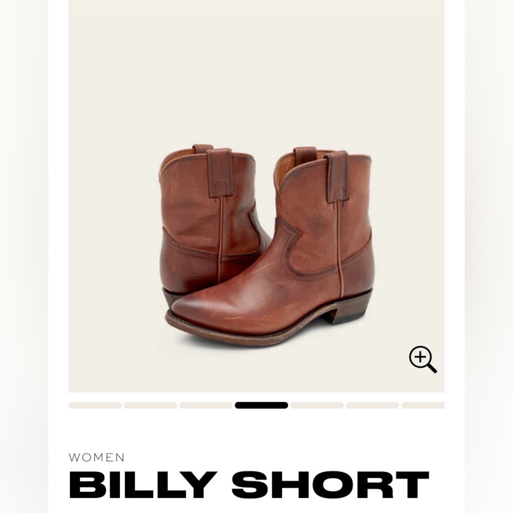 Frye Billy Short Brown Women's Boots